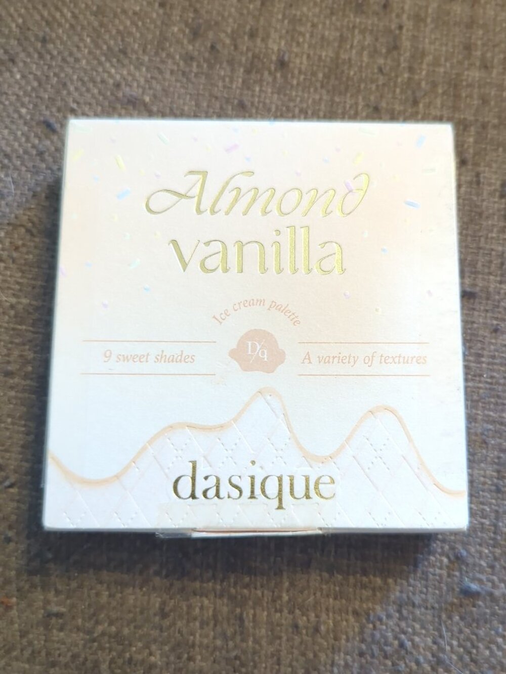 Dasique Almond Vanilla Ice Cream Palette – Almond Vanilla (#04)